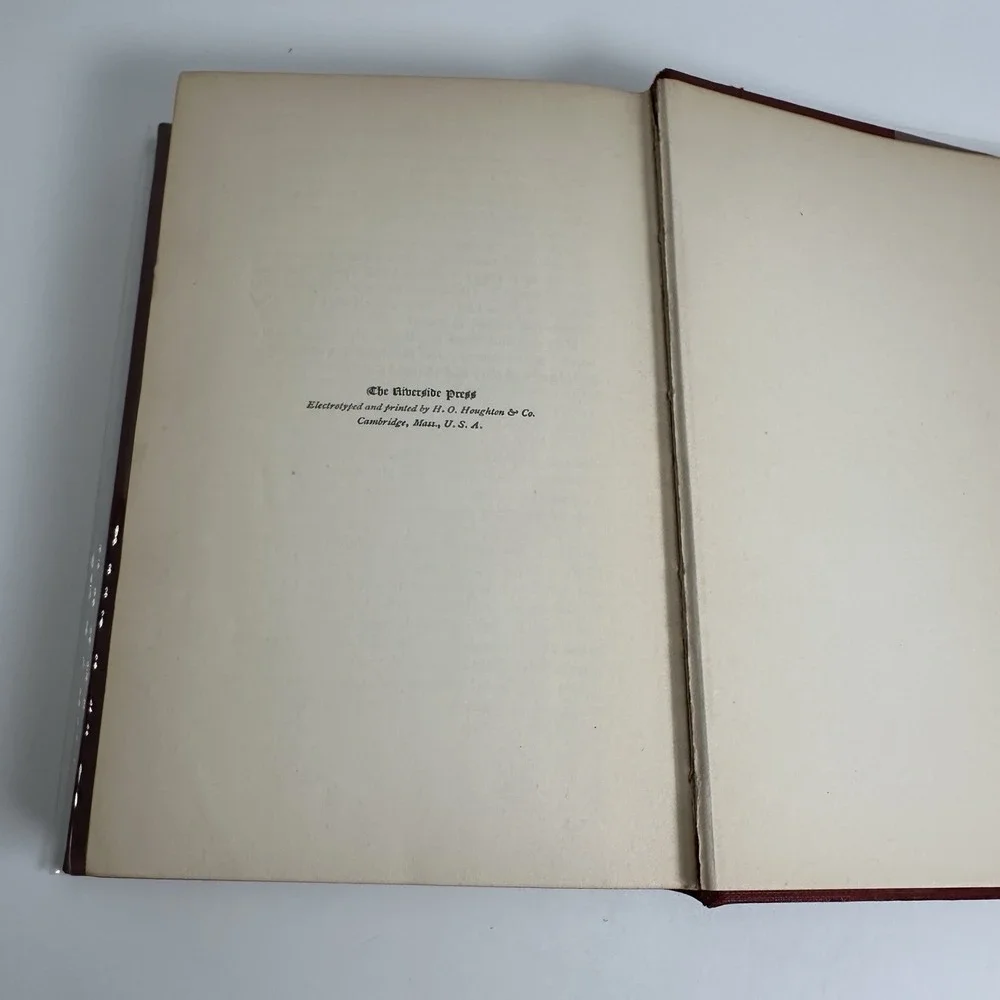 The Tory Lover 1901‎ 1st Edition Error Red Cloth Gilt Sarah Orne Jewett Final